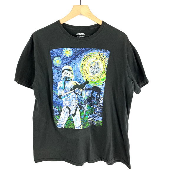 Star Wars Other - Star Wars Starry Night Storm Trooper Tee Sz XL